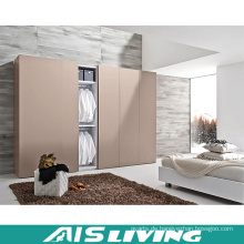 Home Möbelaufbewahrung Schiebetür Melamin Kleiderschrank (AIS-W318)